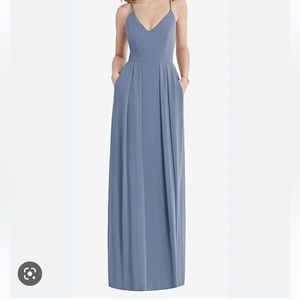 After Six 1514 Bridemaid Dress - Larkspur